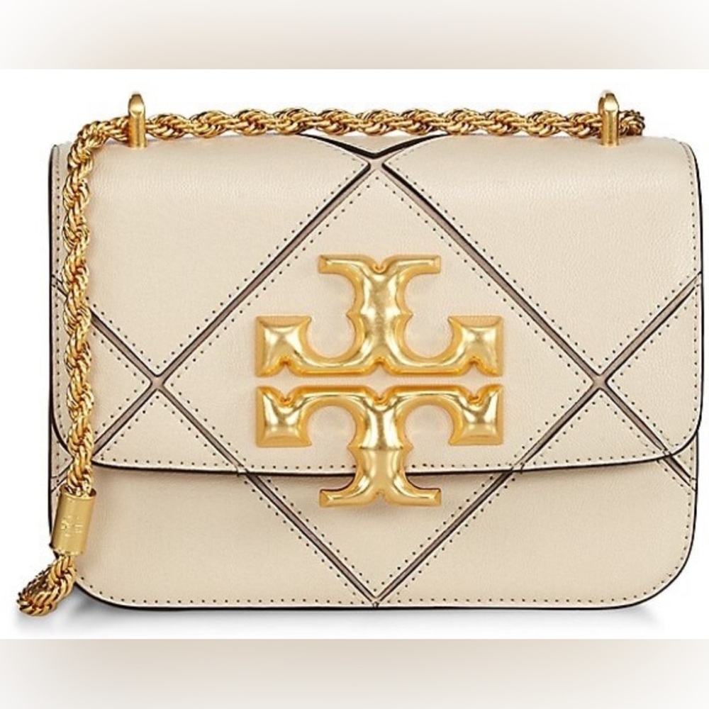 Tory Burch Eleanor Small Diamond-quilted Leather shoulder bag